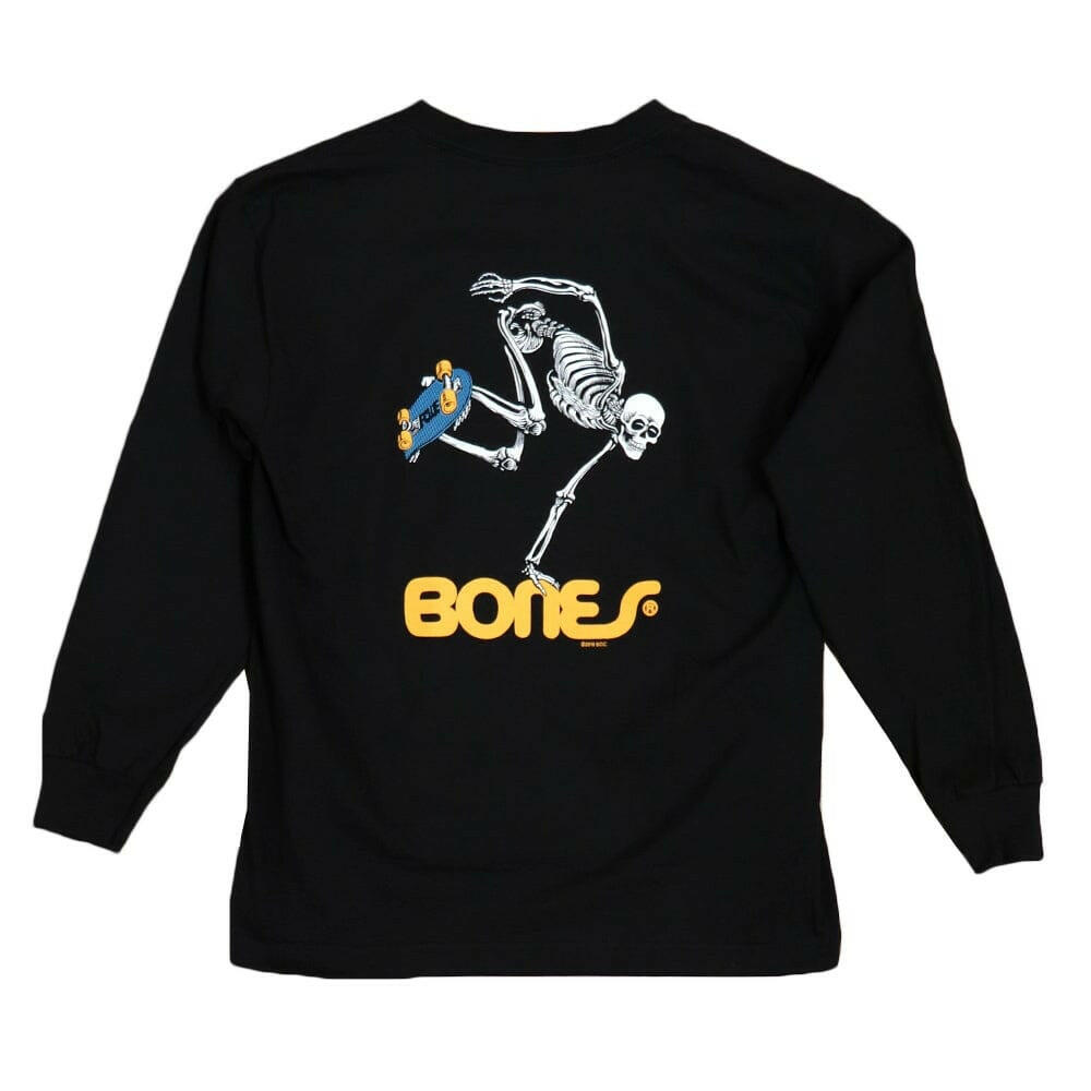 Powell Peralta - Skateboard Skeleton Youth L/S Tee Black.