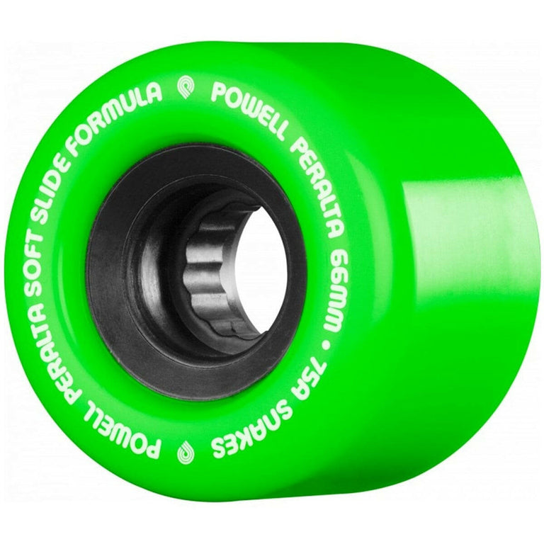 Powell Peralta - Snakes Green 66MM 75A ATF Skateboard Wheels.