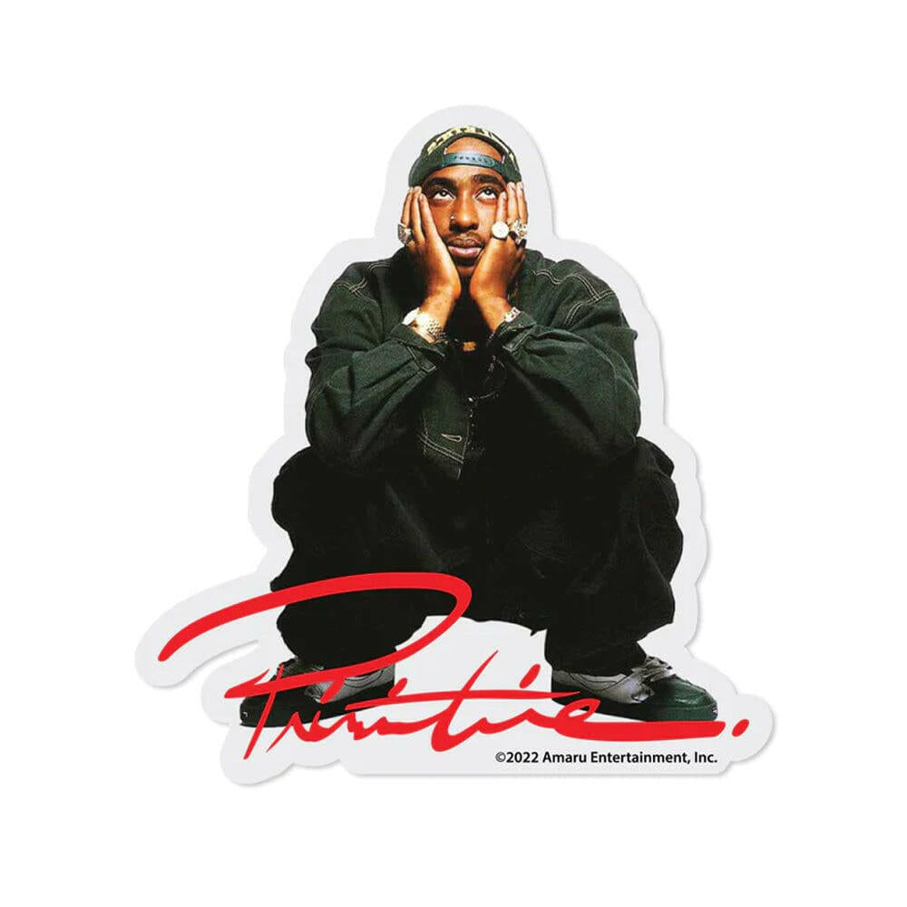 Primitive - X Tupac Shakur 4.5" Sticker.