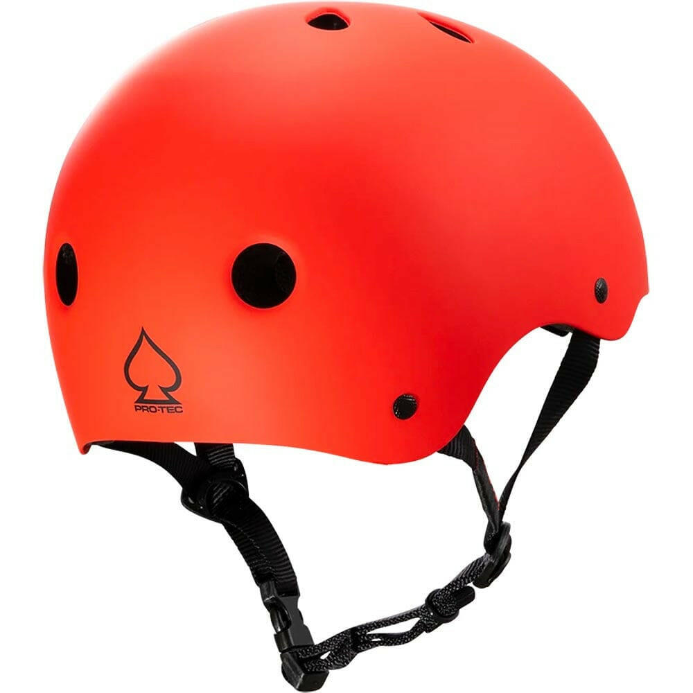 Pro Tec - Classic Certified Helmet Matte Bright Red.