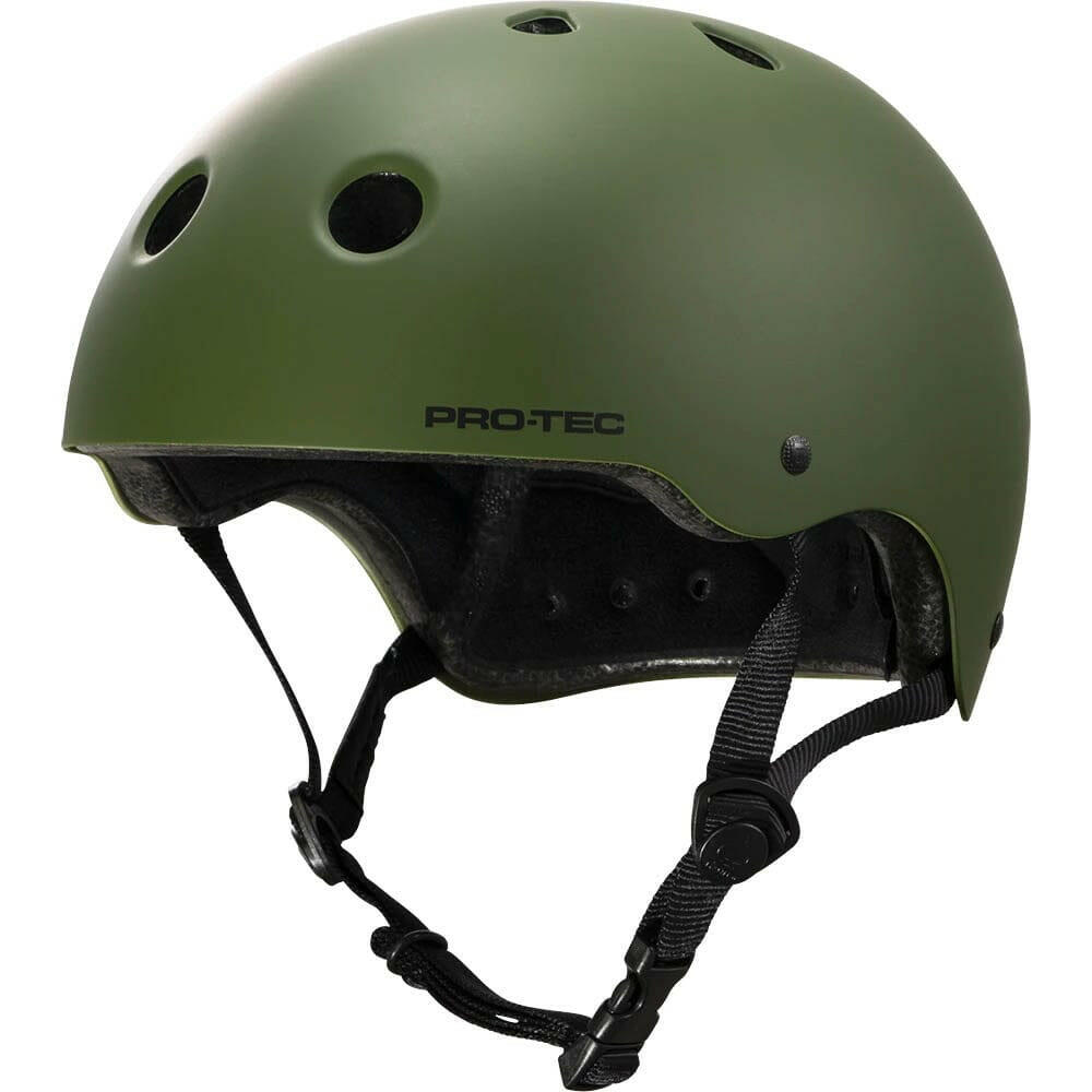 Pro Tec - Classic Certified Helmet Matte Olive.