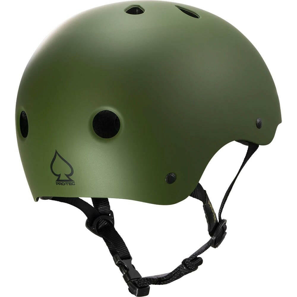 Pro Tec - Classic Certified Helmet Matte Olive.