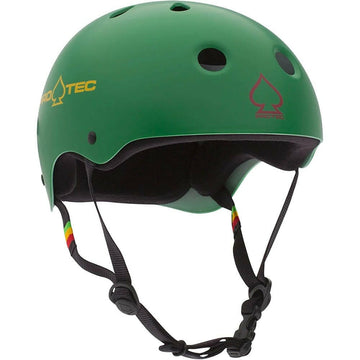 Pro Tec - Classic Certified Helmet Matte Rasta Green.