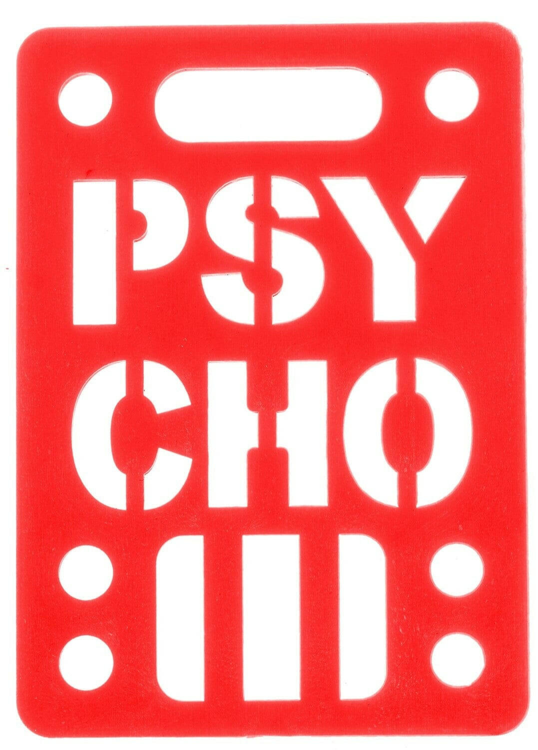 Psycho - 1/4" Soft Risers Red.