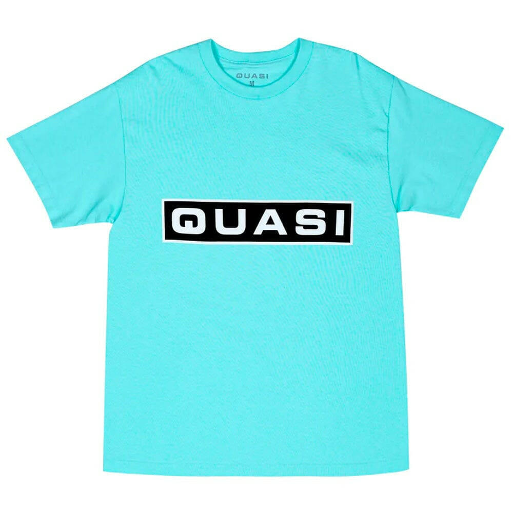 Quasi - Bar Logo Tee Celadon.