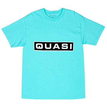 Quasi - Bar Logo Tee Celadon.