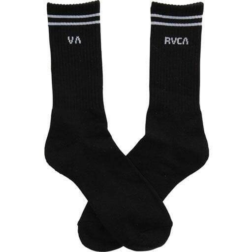 RVCA - Union III 5 Pack Crew Socks Black.