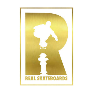 Real R Logo Foil Cream 3.5