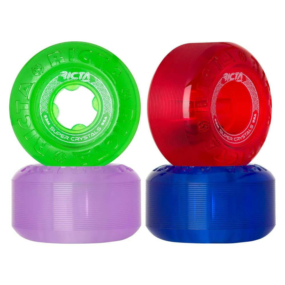 Ricta - Super Crystals Trans 53MM 95A Skateboard Wheels.