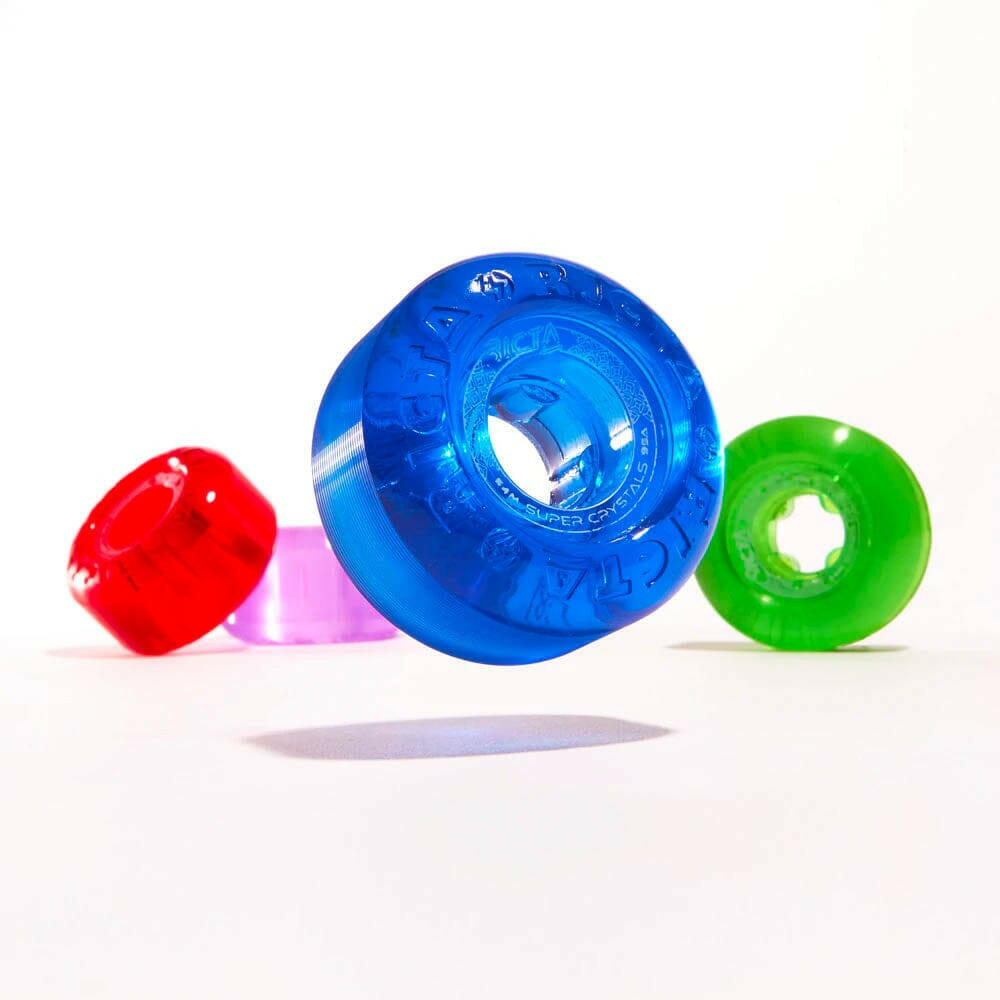 Ricta - Super Crystals Trans 54MM 95A Skateboard Wheels.