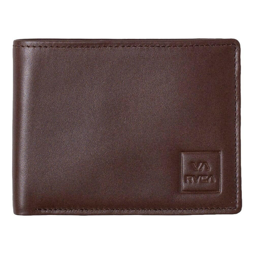 RVCA - Cedar Bifold Wallet Brown.