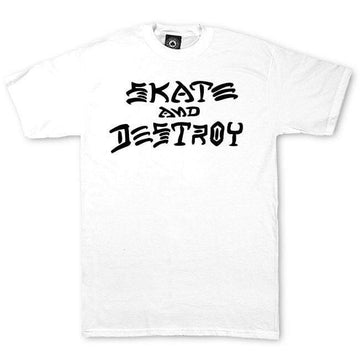 Thrasher - Skate and Destroy Tee White.
