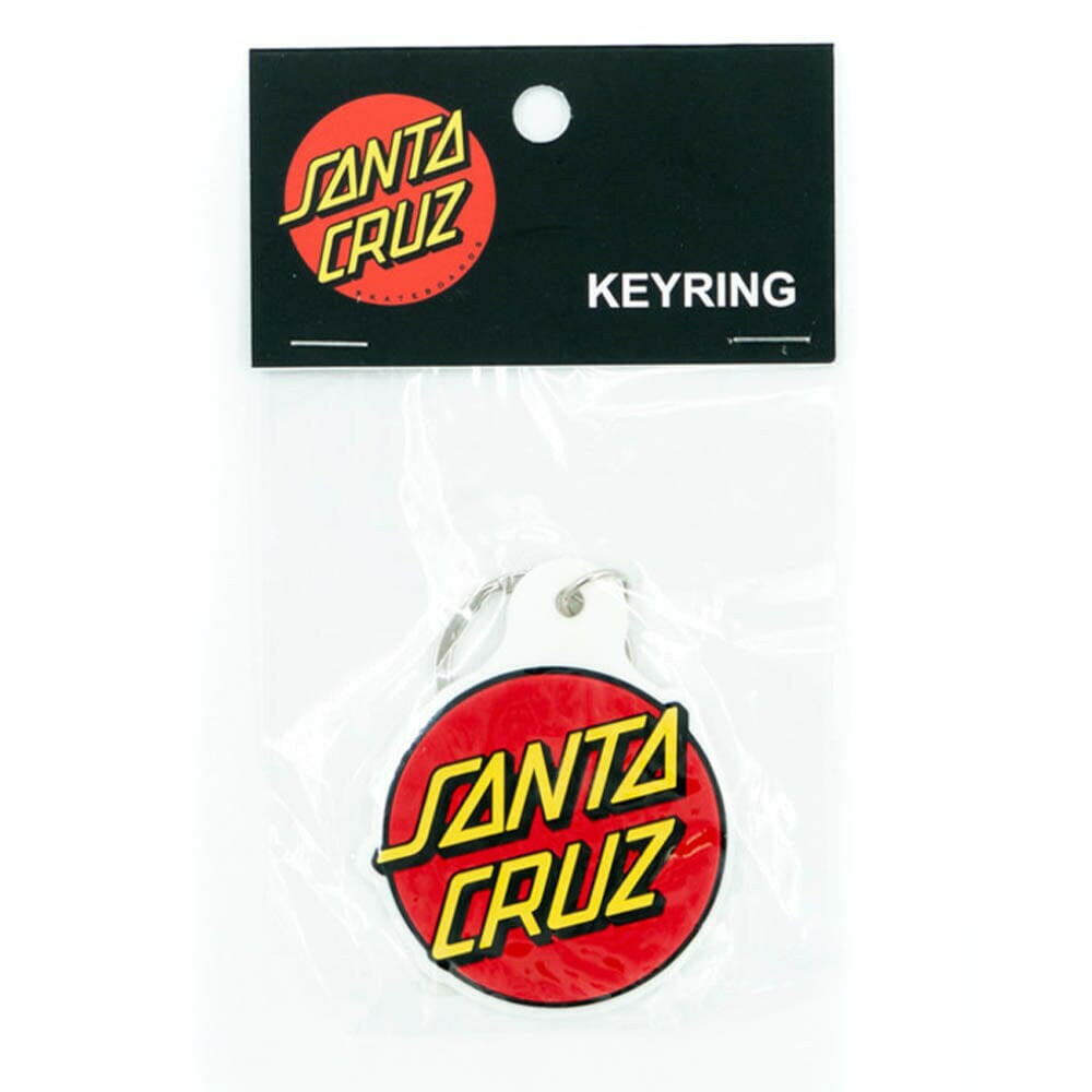 Santa Cruz - Classic Dot Keyring.