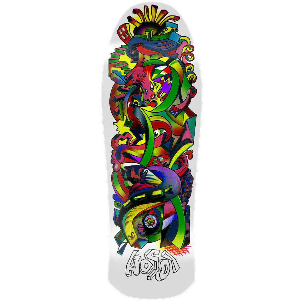 Santa Cruz - Hosoi Picasso 10.26 Reissue Skateboard Deck.