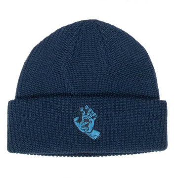 Santa Cruz - Mono Hand Beanie Navy.