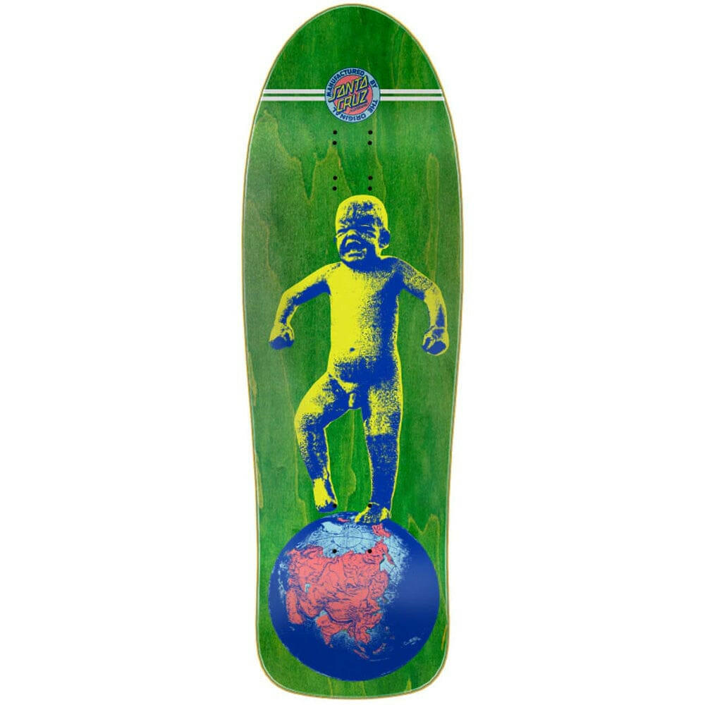 Santa Cruz - Salba Baby Stomper 10.0 Reissue Skateboard Deck.