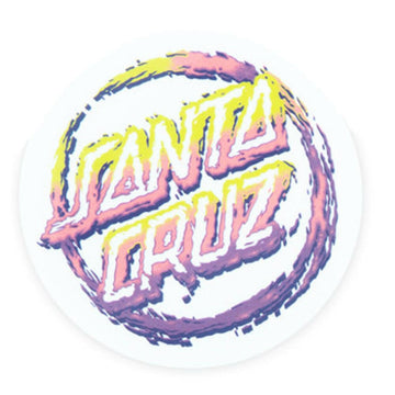 Santa Cruz - Throwdown Dot 3" Sticker.