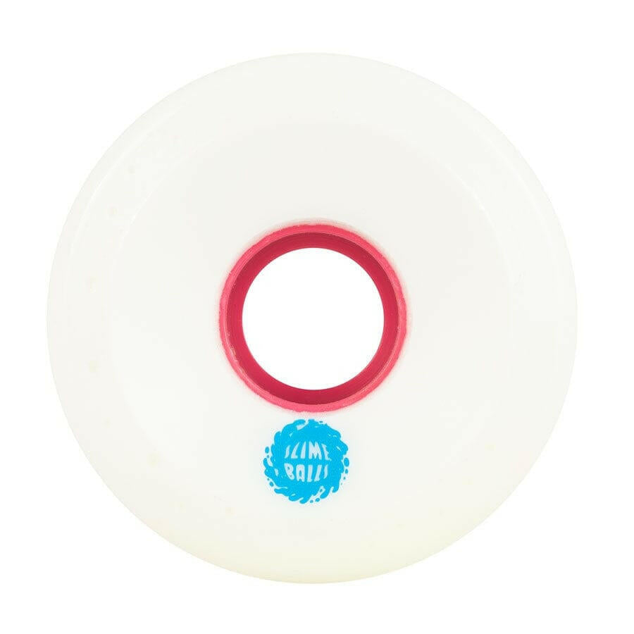 Slime Balls - OG Slime White 66MM 78A Skateboard Wheels.