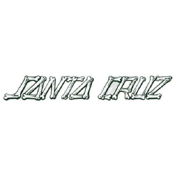 Santa Cruz - Bone Strip 5" Sticker.