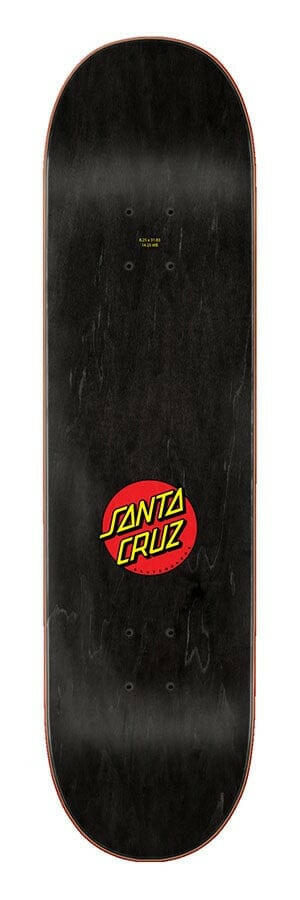 Santa Cruz - Classic Dot 8.25 Skateboard Deck.