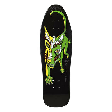 Schmitt Stix - Chris Miller Mini Black 9.125 Reissue Skateboard Deck.