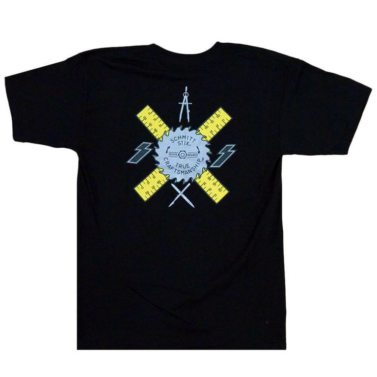 Schmitt Stix - Logo Mens Tee Black.