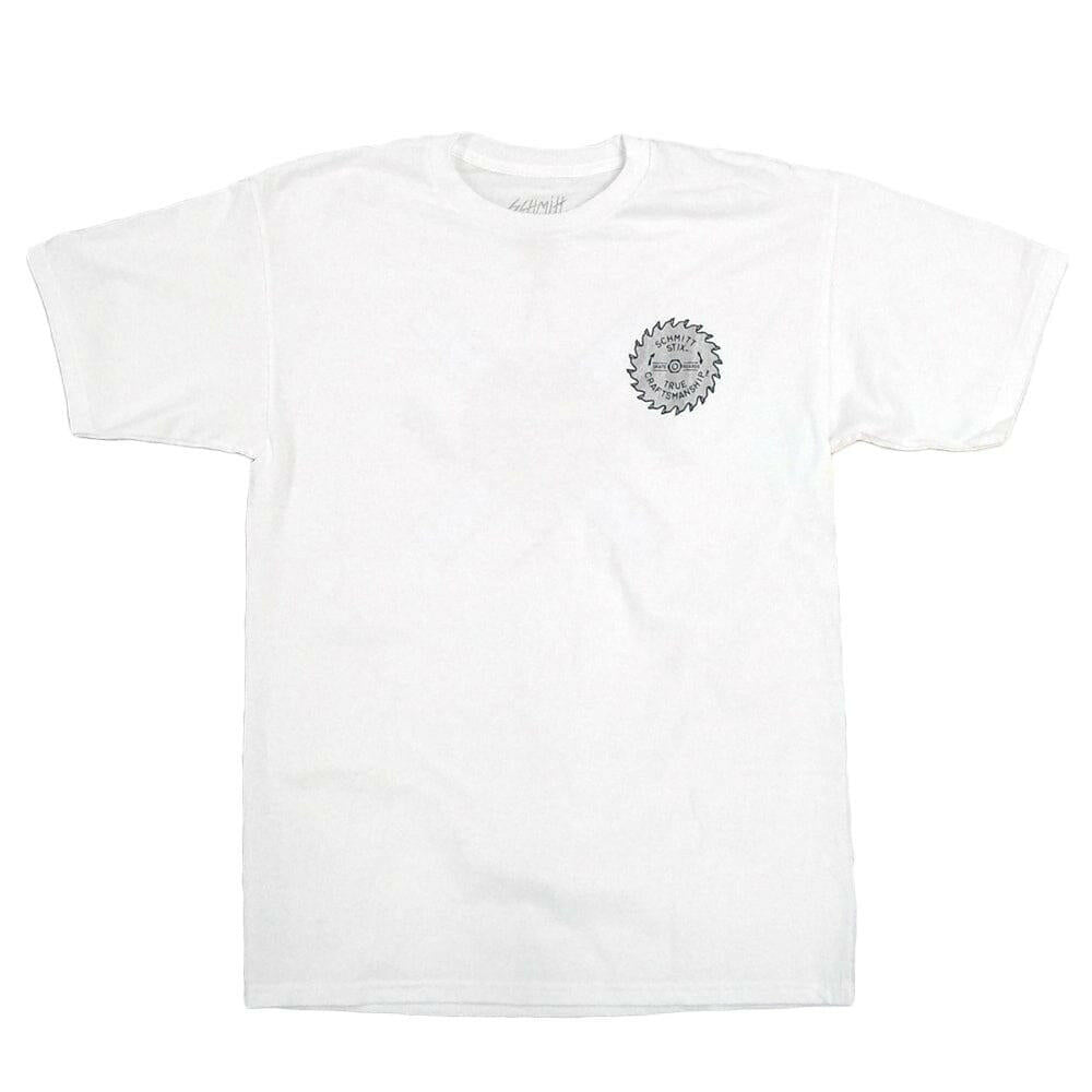 Schmitt Stix - Logo Mens Tee White.