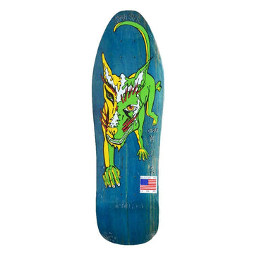 Schmitt Stix - Miller Mini Blue 9.125" Reissue Skateboard Deck.