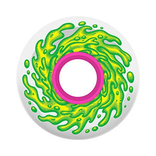 Slime Balls - OG Slime Clear/Pink 60MM 78A Skateboard Wheels.