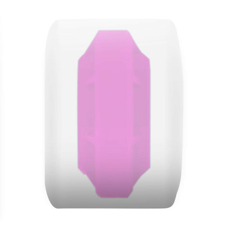 Slime Balls - OG Slime Clear/Pink 60MM 78A Skateboard Wheels.