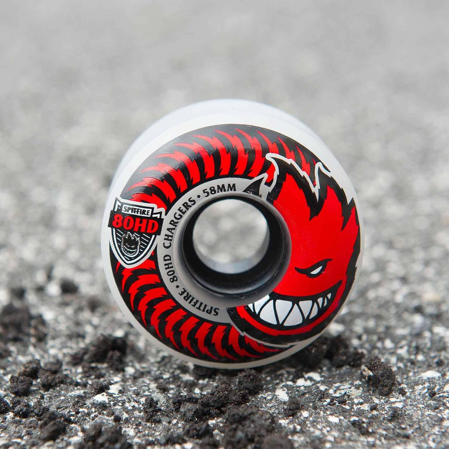 Spitfire - Chargers Clear 54MM 80HD Skateboard Wheels.