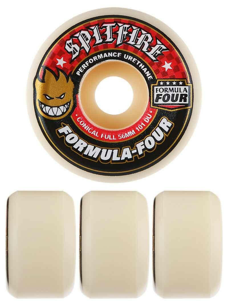 Spitfire - F4 Conical Full 58MM 101A Skateboard Wheels.