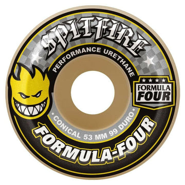 Spitfire F4 Conical 54MM 99A Skateboard Wheels.