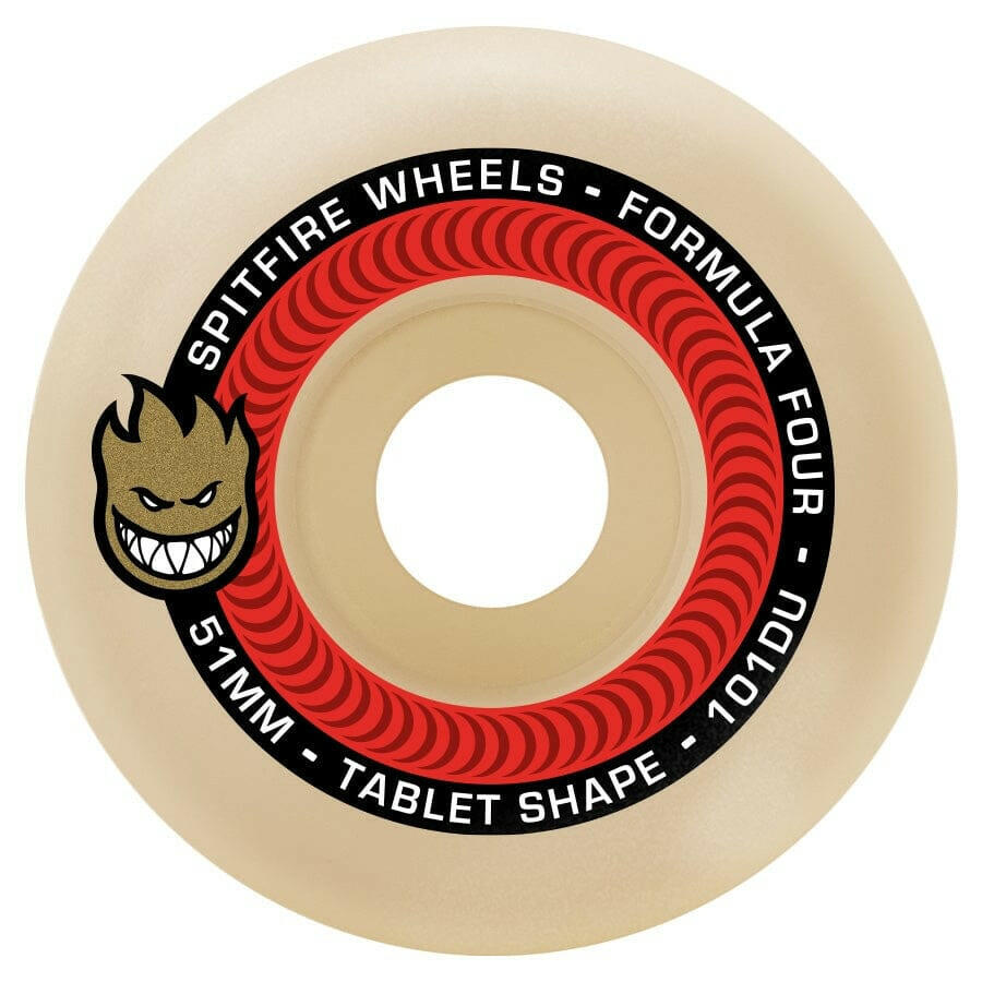 Spitfire - F4 Tablets 51MM 101A Skateboard Wheels.