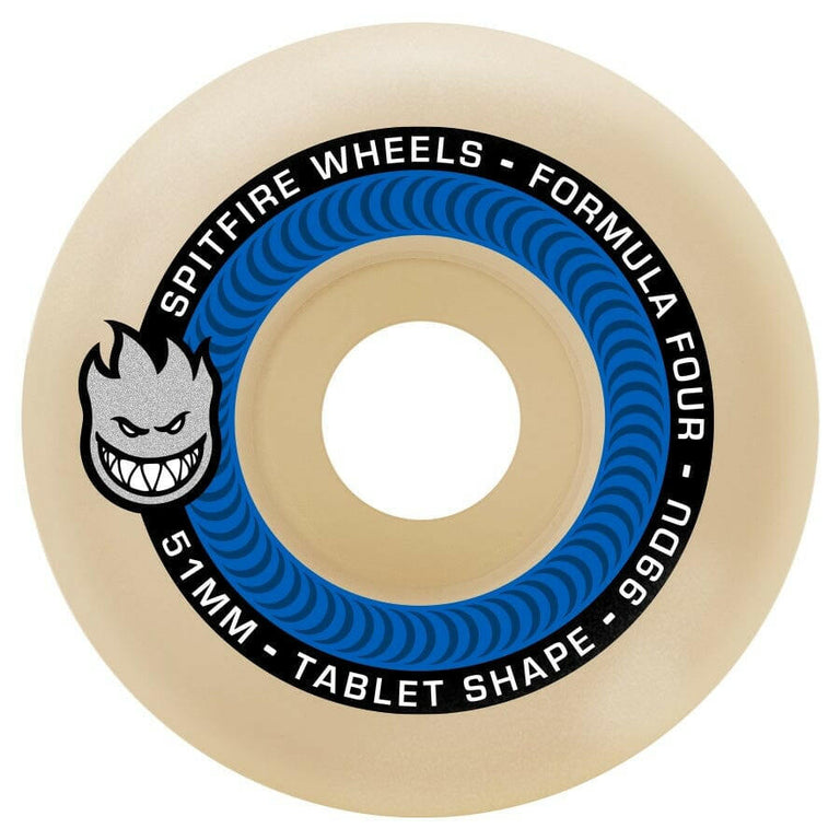 Spitfire - F4 Tablets 55MM 99A Skateboard Wheels.