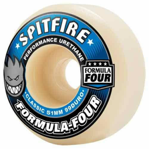 Spitfire - Formula 4 Classic 56MM 99A Skateboard Wheels.