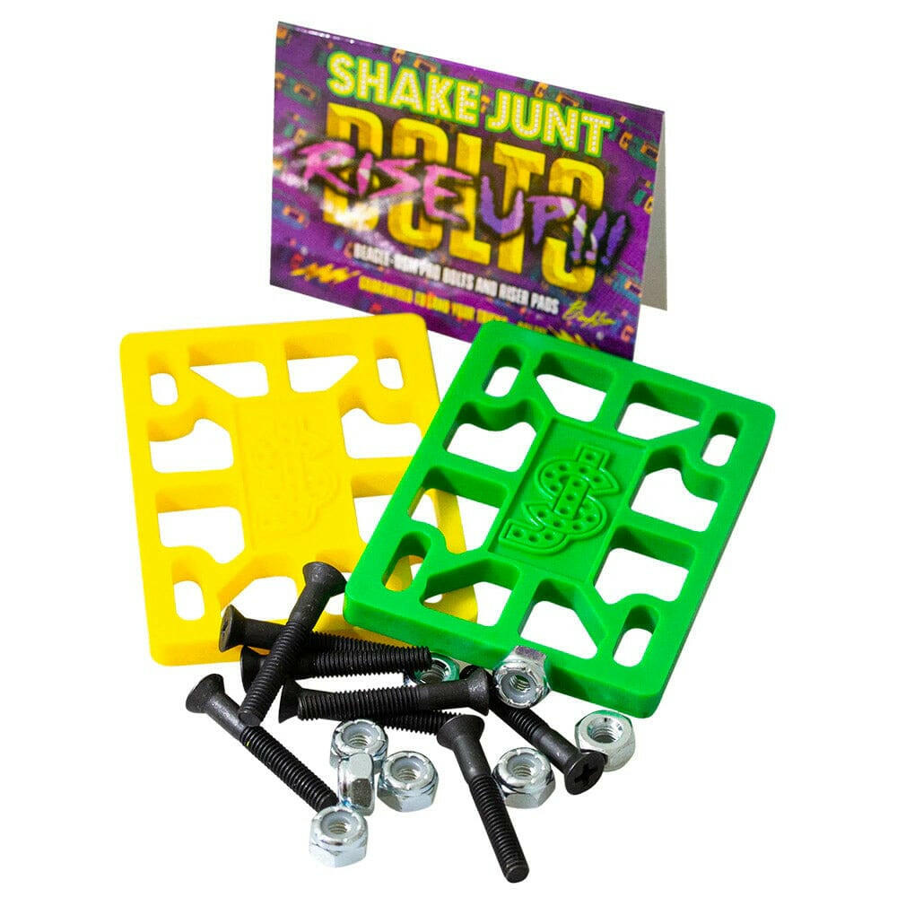 Shake Junt - Beagle Rise Up 1/4 Risers & 1.25 Phillips Bolts.