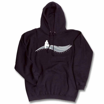 Shortys - Muska Wave Mens Hoodie Black.