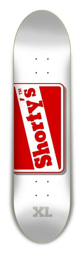 Shortys - OG Logo 8.5" Skateboard Deck.