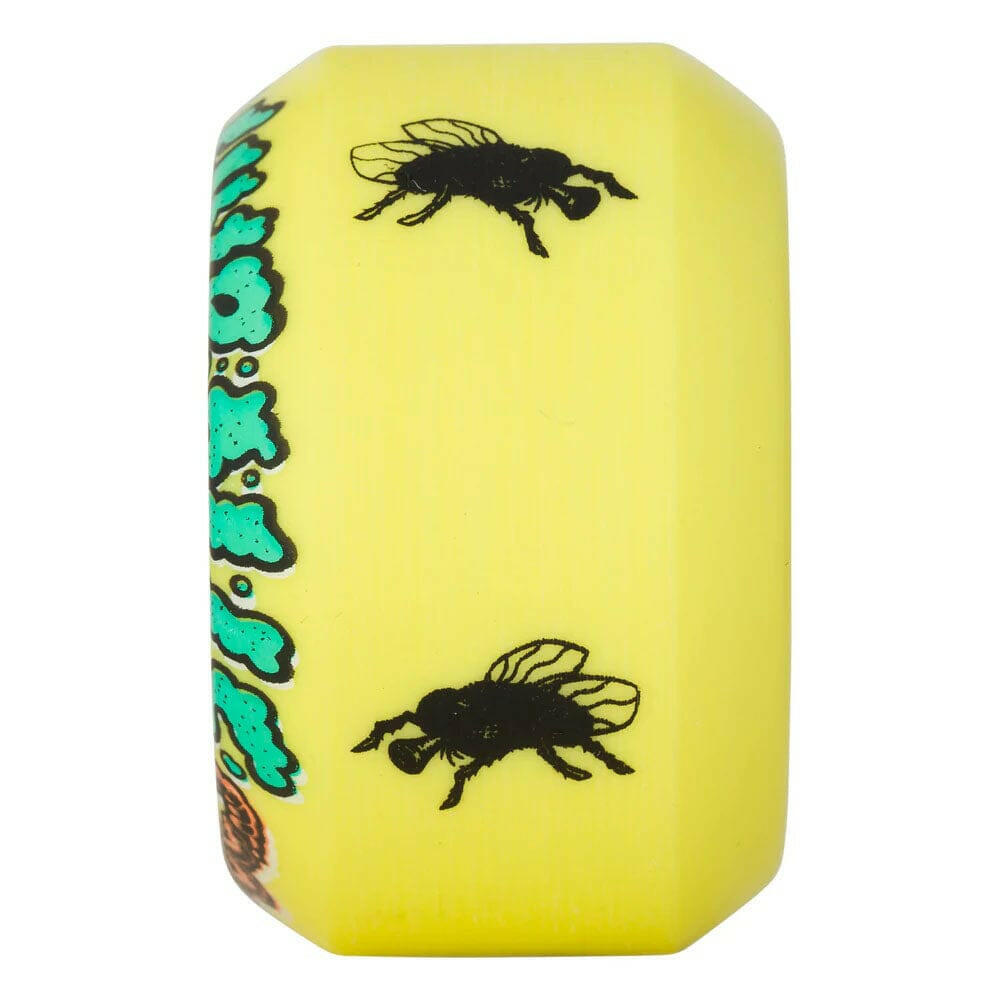 Slime Balls - Screw Balls Speed Balls Yellow 54MM 99A Skateboard Wheels.