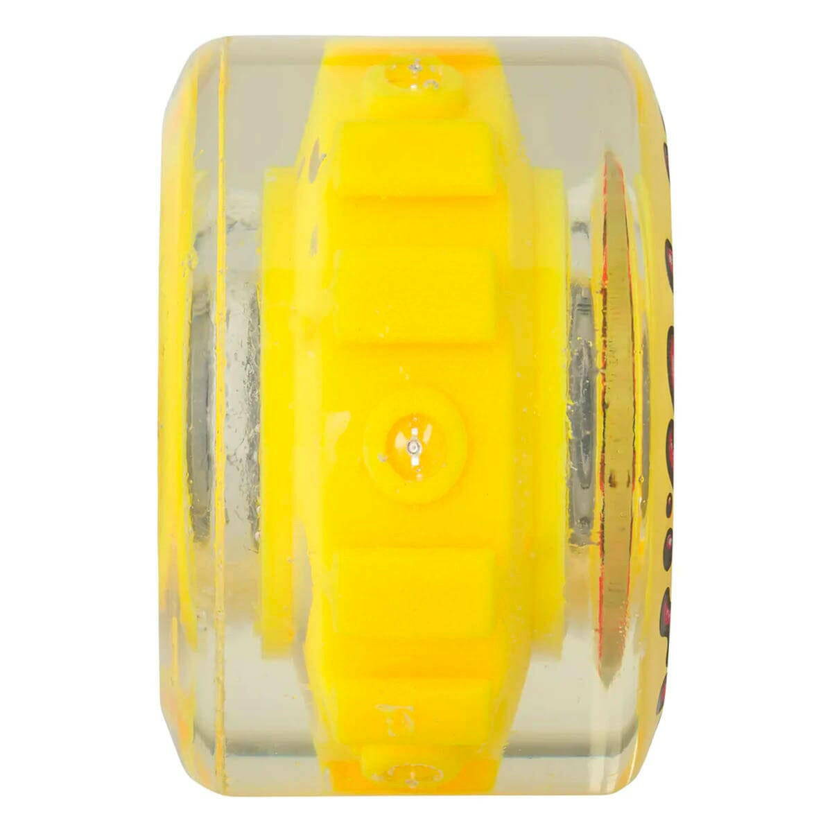 Slime Balls - Light Ups w/Red and Yellow LED OG Slime 60MM 78A Skateboard Wheels.
