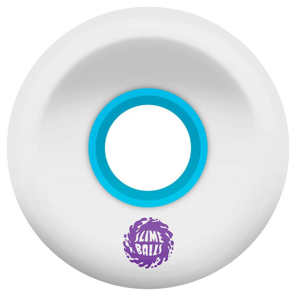 Slime Balls - OG Slime White 60MM 78A Skateboard Wheels.
