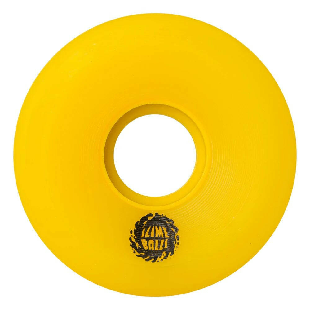 Slime Balls - OG Slime Yellow 60MM 78A Skateboard Wheels.