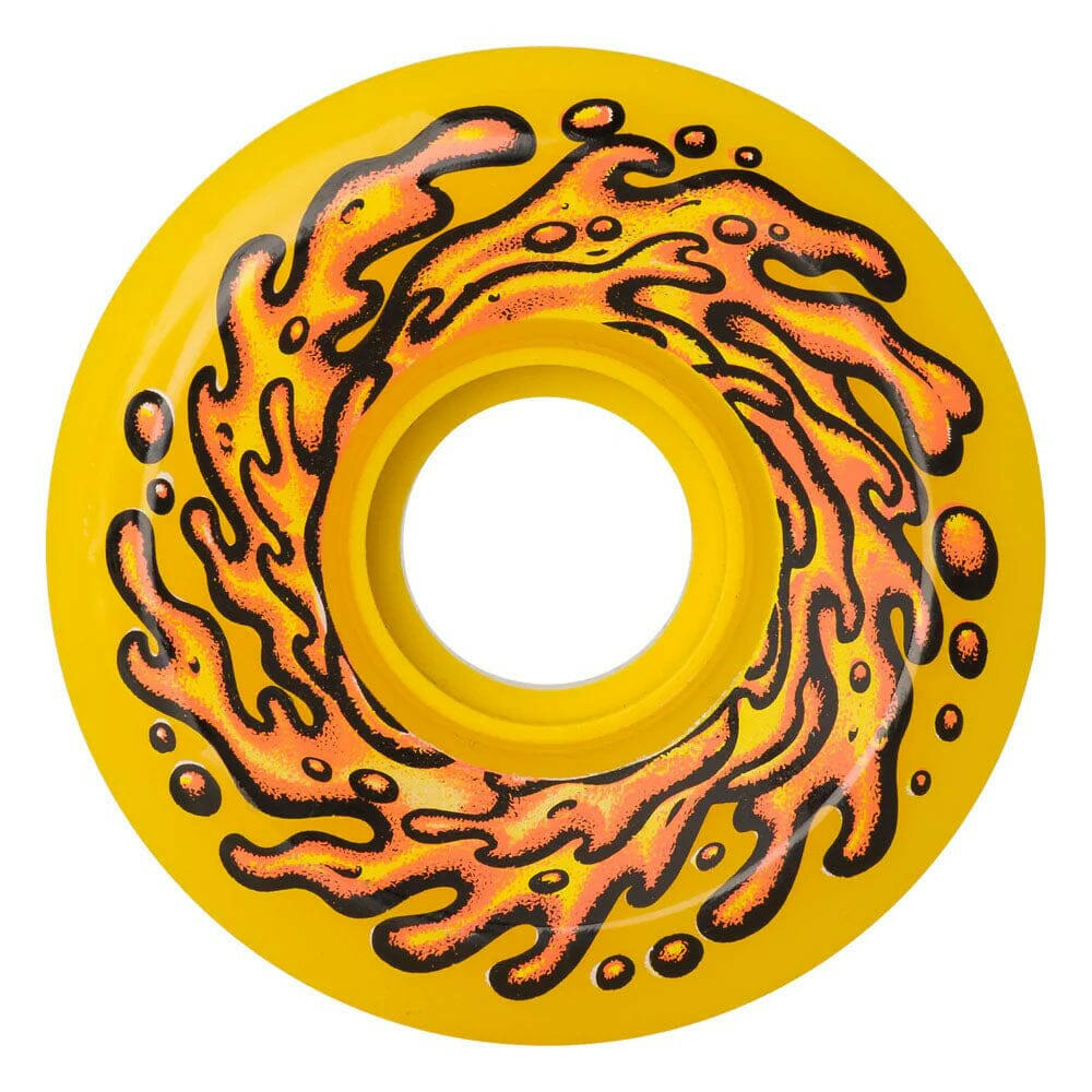 Slime Balls - OG Slime Yellow 60MM 78A Skateboard Wheels.