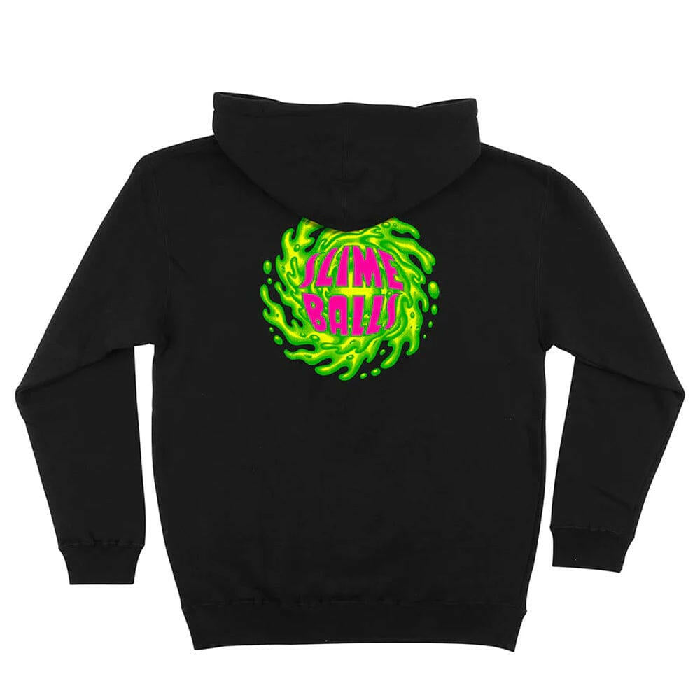 Slime Balls - SB Logo Mens Hoodie Black.