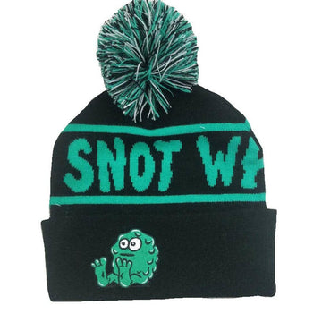 Snot - Booger Bobble Beanie Black.