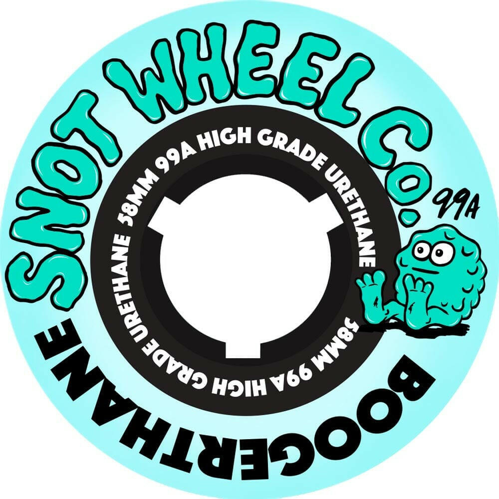 Snot - Boogerthane 58MM 99A Skateboard Wheels.