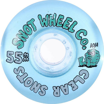 Snot - Clear Snots 55MM 101A Skateboard Wheels.