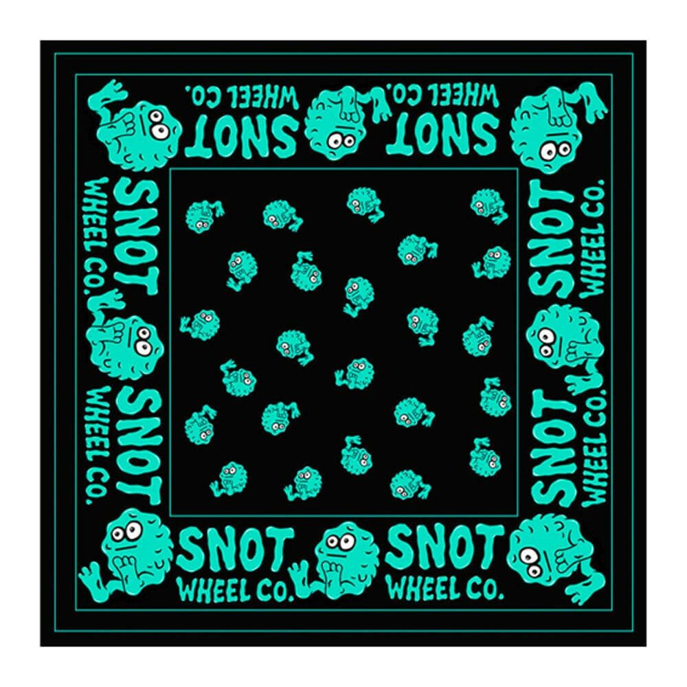 Snot - Rag Bandana Black.