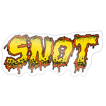Snot - Snotty Meltdown 5" Sticker.